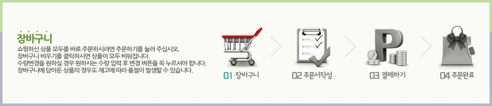 STEP1. 장바구니